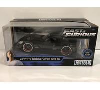 Fast And Furious Lettys Dodge Viper SRT-10 1:24 Scala Jada 30731