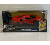 Fast And Furious Lykan Hypersport Rosso R/C 1:16 Scala Jada 98546