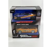 Fast And Furious Set Doppio 2001 Nissan Silvia S15 Brians Toyota Supra 1:32 Jada