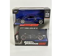 Fast And Furious Set Doppio McLaren MP4 12C Viper SRT 10 1:32 Jada 35694