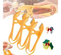 Fast And Portable Garlic Peeler,2025 New Garlic Tweezer Peeler Manual Peeling Skin Remover,Cat Paw Roller Peeling Tube Tool With Hanging,Stainless Steel Easily And Quickly Kitchen Gadget (3pcs)