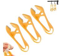 Fast and Portable Garlic Peeler, Stainless Steel Peeler Tweezer Tool, Garlic Skin Remover, New Kitchen Peeling Utensils (3pcs)