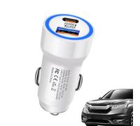 Fast Car Charger - 5,6 x 2,6 cm | Retractable Cable Port PD 30 W Mobile Phone | Fast Car Charger Built for Smartphones, Tablets, Game Controllers, Driving Recorders