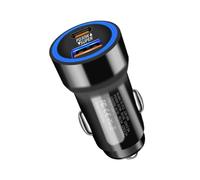 Fast Car Charger Adapter - 30W PD Port USB Charging Plug | 60W Total
