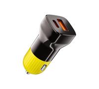 Fast Car Charger - USB C Power Adapter, Multi Port Charging Hub, High Output Alloy Plug with Smart Protection, Automotive Travel Accessory, Phone Tablet Earphone Charging for SUV Truck Sedan