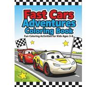 Fast Cars Adventures Coloring Book