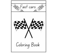 Fast Cars Coloring Book