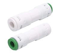 Fast Connect Check per, 2 pezzi per RO Pure Water | Verificare la presenza di 2 pezzi 1/4 vie Straight Connect, connessione certificata per acqua pura RO