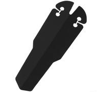 Fast-Detach Bike Mudguard 32cm Tool-Free Install(Pure Black) | Tool-free saddle mount, seconds to attach, fits most bikes, black finish, 32x11x0.9cm