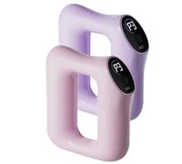 Fast Fat Burning Yoga Ring, Fat Burning Yogarings Massager, Fats Massage, Adjustable Ergonomic Electric Tools 2 In 1 Multifunctional Portable Full-Body Electric Fascia Vibrating Ring(Purple+Pink)