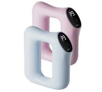 Fast Fat Burning Yoga Ring, Fat Burning Yogarings Massager, Fats Massage, Adjustable Ergonomic Electric Tools 2 In 1 Multifunctional Portable Full-Body Electric Fascia Vibrating Ring(Pink+Blue)