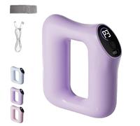 Fast Fat Burning Yoga Ring Massager - 3 Modes & 5 Intensity Levels, Multifunctional Full-Body Fascia Ring, Ergonomic Electric Fascia Massager (Purple)