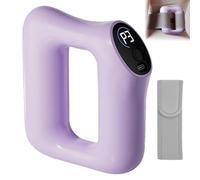Fast Fat Burning Yoga Ring Massager, Multifunctional Charging Full Body Massager, Adjustable Massage Modes, 5 Levels and 3 Modes, with Adhesive Waistband (Purple)