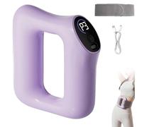 Fast Fat Burning Yoga Ring Massager, Multifunctional Full-Body Fascia Ring, 2-in-1 Fascia Massage, Rechargeable, 3 Modes & 5 Intensity Levels, Deep Tissue Massage for Belly, Legs, Arms (Purple)