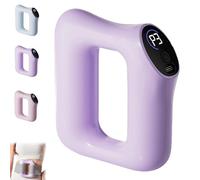 Fast Fat Burning Yoga Ring Massager, Multifunctional Full-Body Fascia Ring, 360° Full-Body 3-in-1, 5 Levels & 3 Modes, Ergonomic, Long Lasting Battery Life, Low Noise Design (purple)