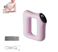 Fast Fat Burning Yoga Ring Massager, Multifunctional Full-Body Fascia Ring, Ergonomic Electric Massager for Muscle Knot Recovery & Relaxation, 3 Modes/5 Levels (Pink)