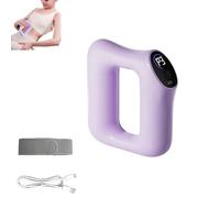 Fast Fat Burning Yoga Ring Massager, Multifunctional Full-Body Fascia Ring, Ergonomic Electric Massager for Muscle Knot Recovery & Relaxation, 3 Modes/5 Levels (Purple)