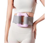 Fast Fat Burning Yoga Ring Massager, Multifunctional Full-Body Fascia Ring, with Adjustable 3 Modes & 5 Levels. Fascia Blaster for Muscle Knot Recovery & Relaxation (Pink)