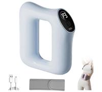 Fast Fat Burning Yoga Ring Massager, Multifunctional Full-Body Massager Ring, Multifunctional Full-Body Fascia Rings - 3 Modes & 5 Intensity Levels, Ergonomic Electric Fascia Massagers (Blue)