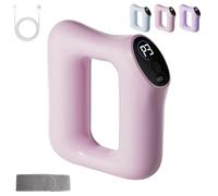 Fast Fat Burning Yoga Ring Massager, Multifunctional Portable Full-Body Electric Ring, 5 Levels and 3 Modes, Ergonomic, Keep Silent (Pink)