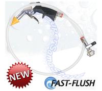 FAST FLUSH - Pistola FLUSH GUN con tubo e rubinetto per Belnet pressurizzato