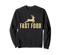 Fast Food - Buck Caccia Amante Big Game Hunter Felpa