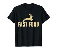 Fast Food - Buck Caccia Amante Big Game Hunter Maglietta
