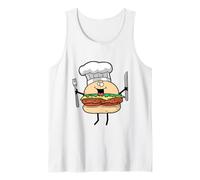 fast food cittadini cibo chef fame bambino fantasia Canotta