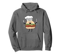 fast food cittadini cibo chef fame bambino fantasia Felpa con Cappuccio