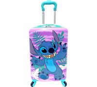 Fast Forward Kids Licensed Hard-Side 20 Spinner Luggage Lightweight Carry-On Suitcase (Stitch)