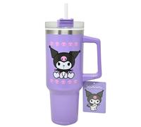 Fast Forward Sanrio Hello Kitty 40oz Stainless Steel Tumbler with Handle, Lid, &