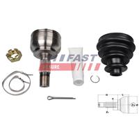 Giunto semiasse lato ruota Giunto omocinetico FT25087K FAST per PEUGEOT CITROËN