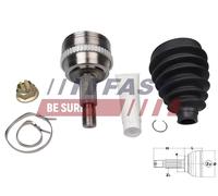 FAST FT25092K Kit giunti, Semiasse per NISSAN,OPEL,RENAULT,VAUXHALL