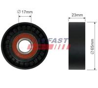 FAST FT44545 Rullo tenditore cinghia Poly-V 35mm per IVECO DAILY III Bus