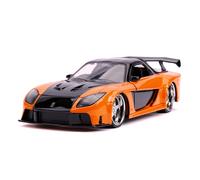Fast & Furious 1:24 Han's Mazda RX-7 Die-cast Car, Toys for Kids and Adults, Ora