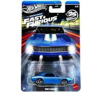 FAST FURIOUS 25 Anni Modello Auto 1969 CAMARO Hot Wheels JKX13 1:64 7cm