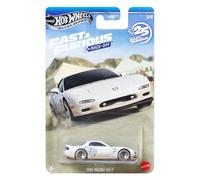 FAST FURIOUS 25 Anni Modello Auto 1995 MAZDA RX-7 Hot Wheels JKX16 1:64 7cm