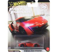 FAST FURIOUS 25 Anni Modello Auto W MOTORS LYKAN Hot Wheels JHW70 1:64 8cm