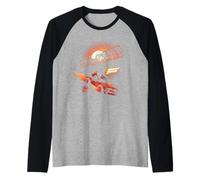 Fast & Furious 25th Anniversary Fast Five High Speed Maglia con Maniche Raglan