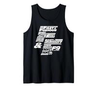 Fast & Furious 25th Anniversary Franchise Logo Stack Canotta