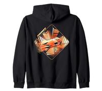 Fast & Furious 25th Anniversary Furious 7 Jump Felpa con Cappuccio