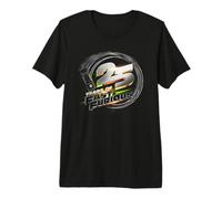 Fast & Furious 25th Anniversary Metallic Emblem Maglietta Premium