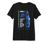 Fast & Furious 25th Anniversary World Tour Maglietta Premium