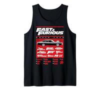 Fast & Furious 25th Anniversary World Tour Muscle Car Canotta