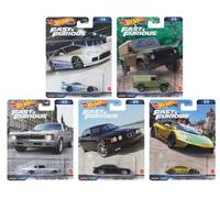 Fast & Furious 5er Set HKD25 / HKD26 / HKD28 / HNW54 / HMG52 - HW 1:64