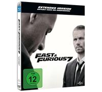 Fast & Furious 7 - Extended Version Blu-ray Steelbook, Limited Edition...