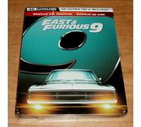Fast Furious 9 ( & Furious) Steelbook 4K UHD+ Blu-Ray Nuovo Sigillato Azione