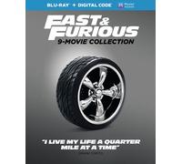 Fast & Furious: 9-Movie Collection (Blu-ray) Paul Walker Lucas Black Bow Wow