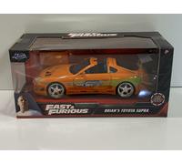 Fast & Furious Brians Toyota Supra Arancione Jada 97168 Scala 1:24