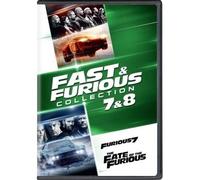 Fast & Furious Collection: 7 & 8 (DVD) Vin Diesel Paul Walker Jason Statham
